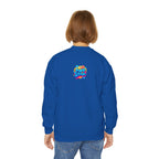Zazzy Zapp "I Am Happy" — Youth Crewneck Sweatshirt