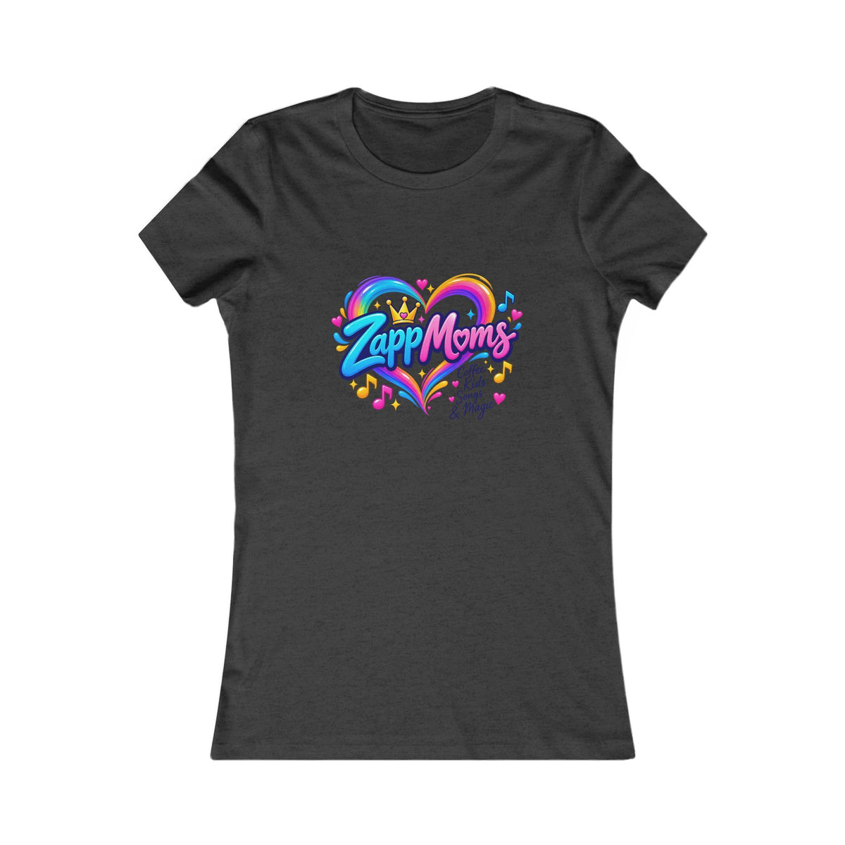 Zapp Moms Heart Graphic Tee