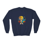 Zazzy Zapp "I Am Happy" — Youth Crewneck Sweatshirt