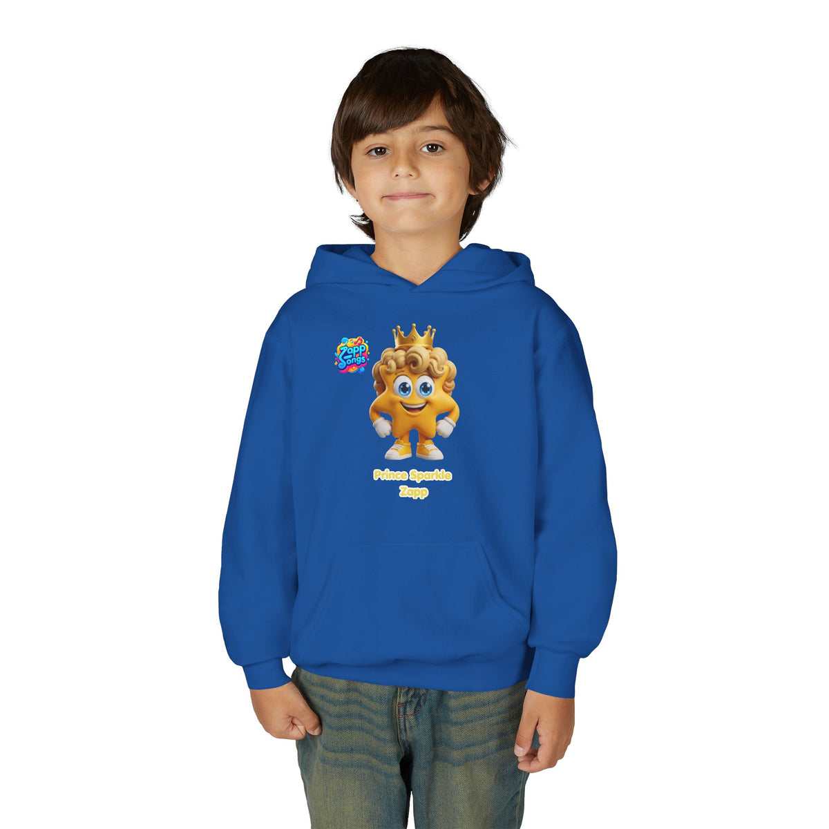 'Prince Sparkle' Zapp Character  Kids Hoodie