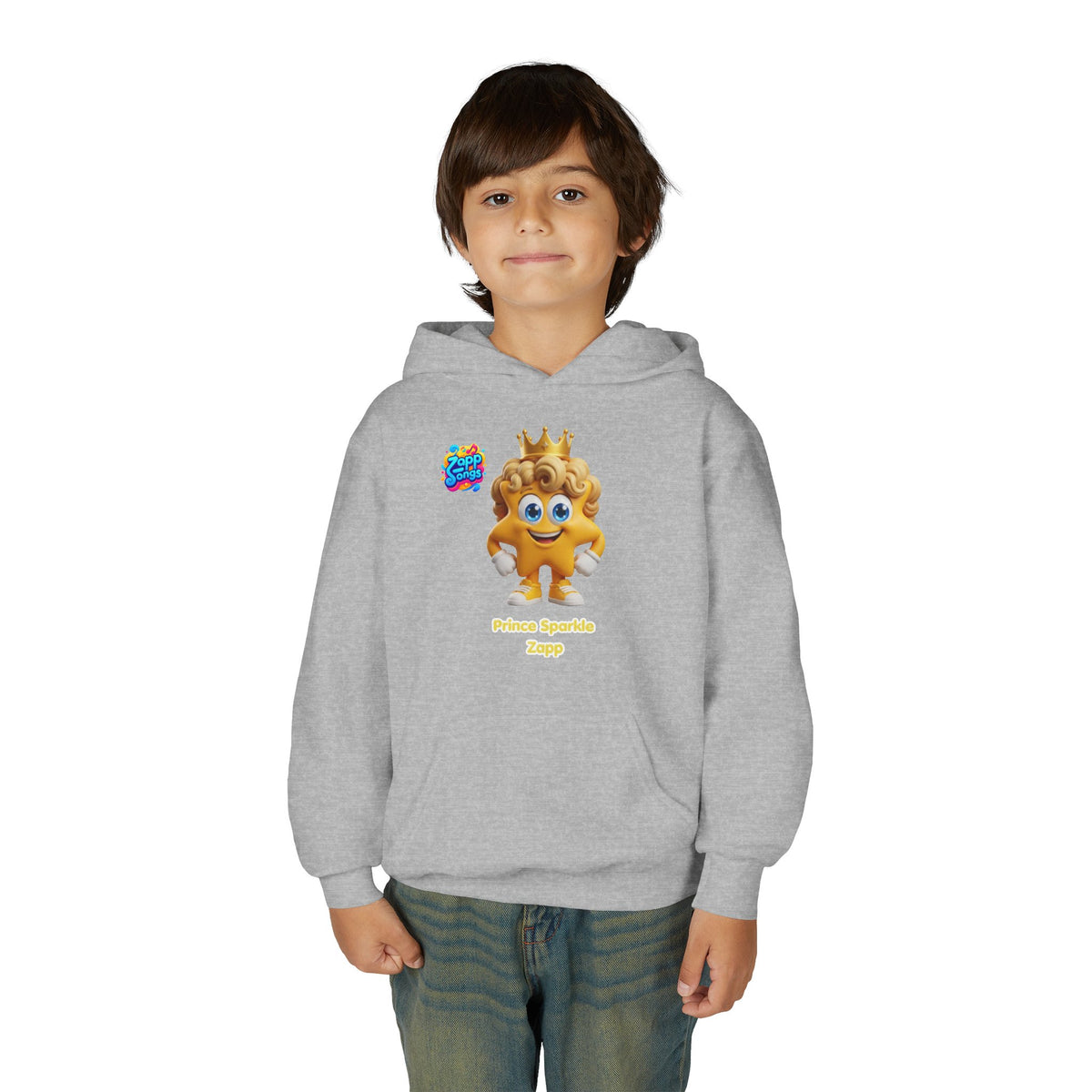 'Prince Sparkle' Zapp Character  Kids Hoodie