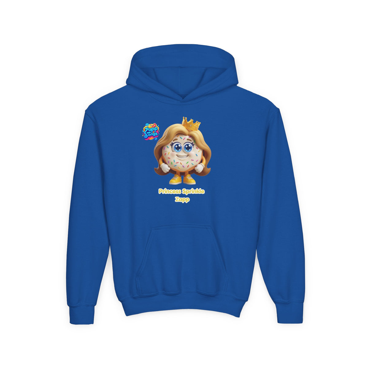 Princess Sprinkles Zapp Character Cozy Youth Hoodie