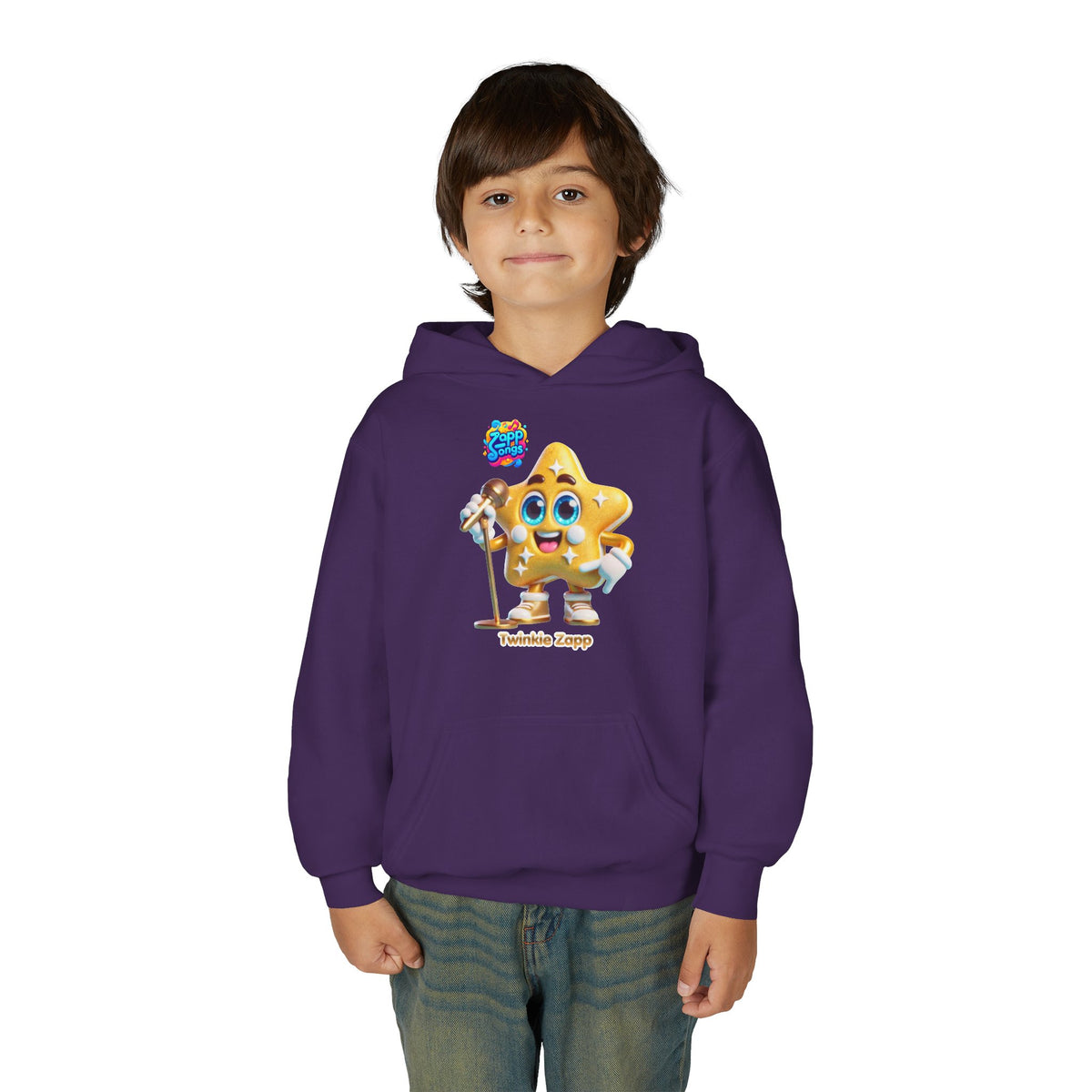 “Twinkle Zappy” Kids Star Singer Hoodie