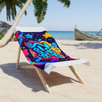 Zapp Songs Colorful Music Beach Towel