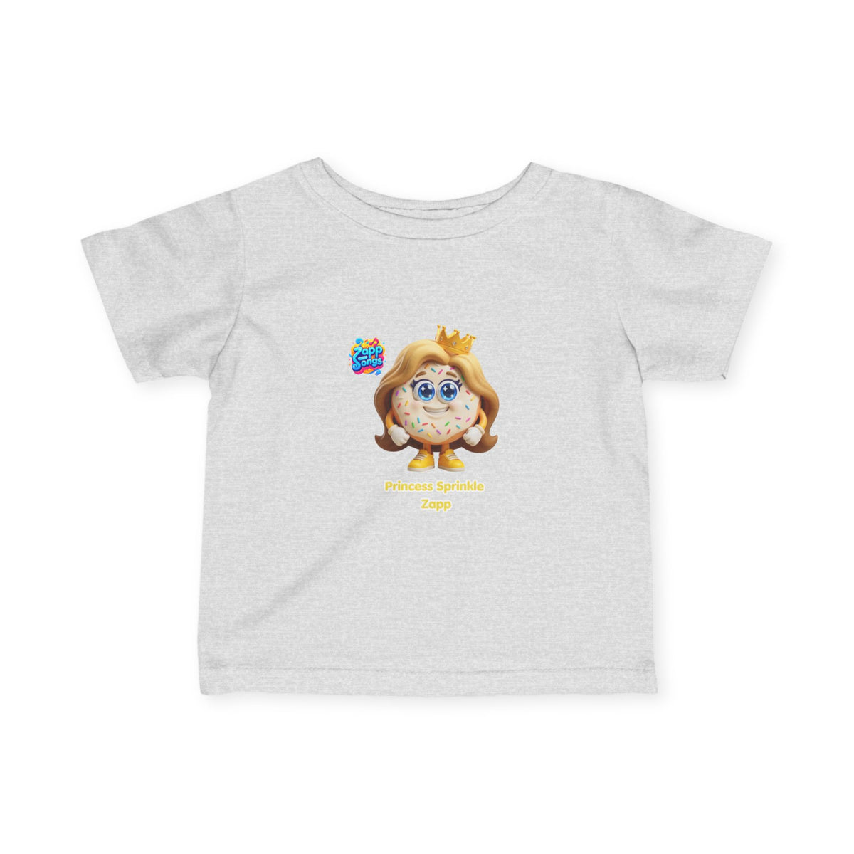 Infant Tee - Princess Sprinkles Zapp Character Fine Jersey