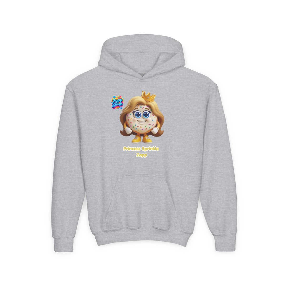 Princess Sprinkles Zapp Character Cozy Youth Hoodie