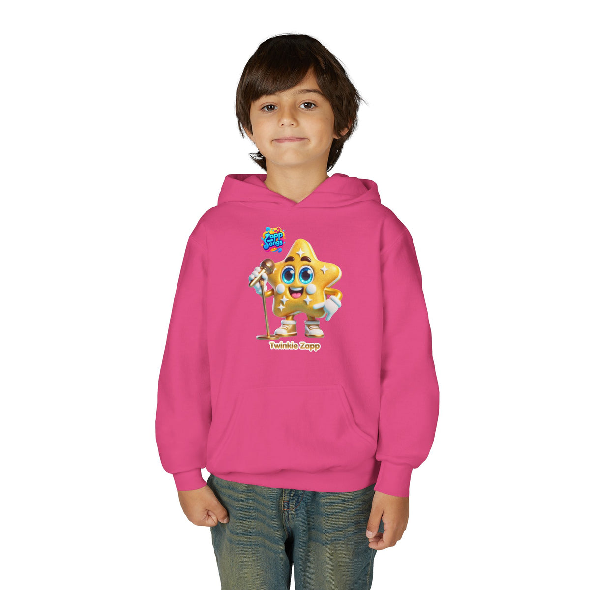 “Twinkle Zappy” Kids Star Singer Hoodie